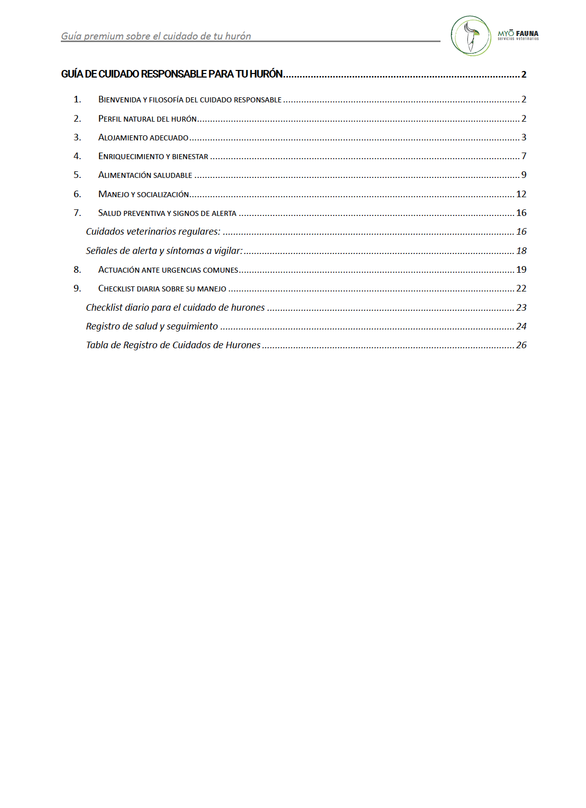 GUÍA PREMIUM PARA EL CUIDADO DE HURONES - Imagen 2
